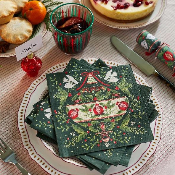 Christmas Napkins Folklore