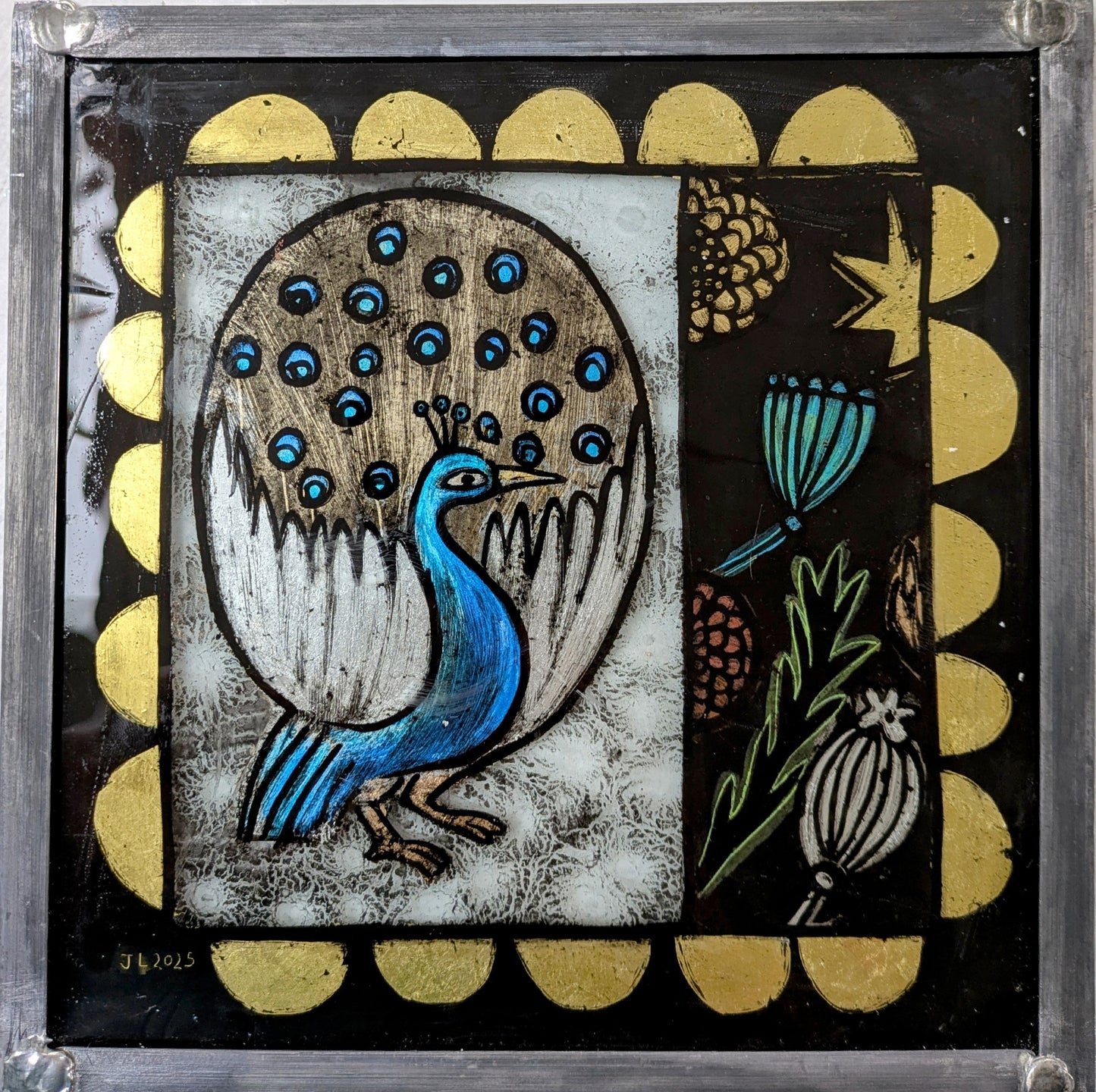 Golden Peacock - Jane Littlefield