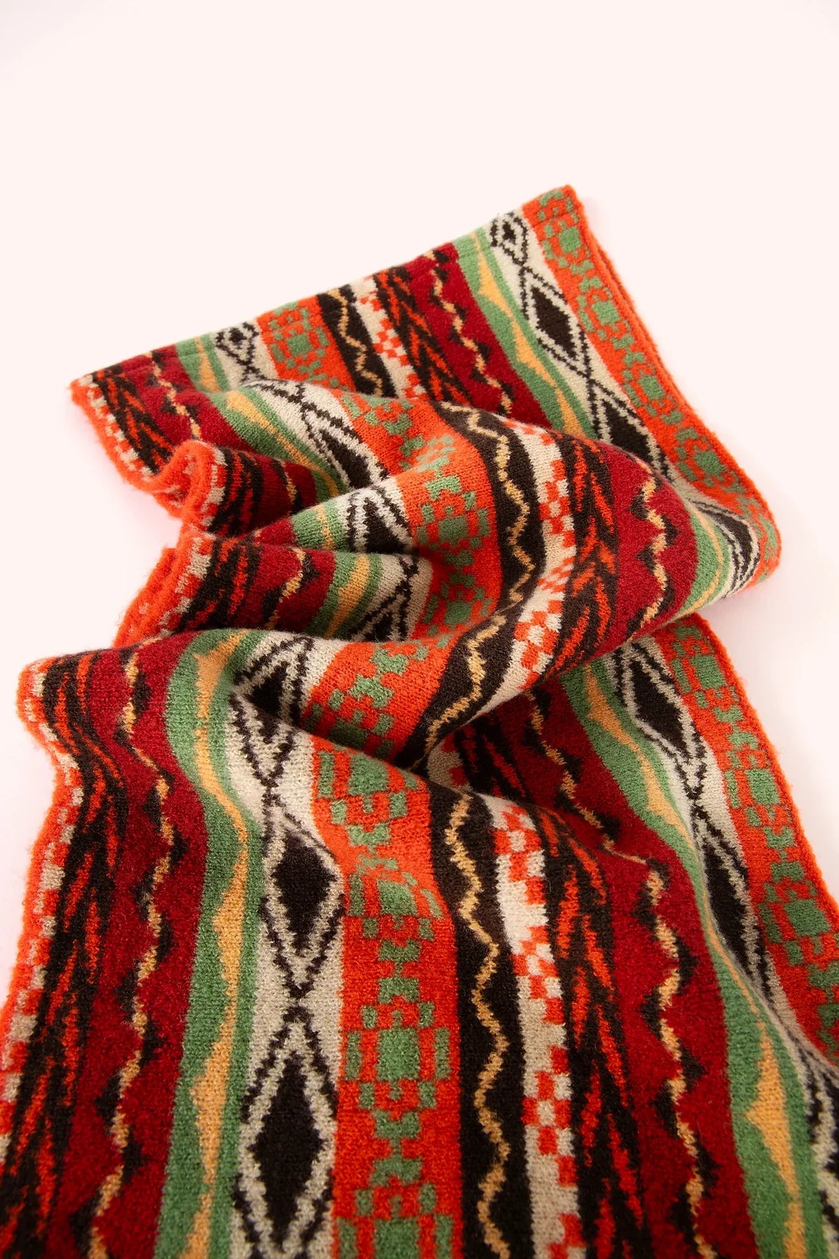 Fair Isle Snood in Russet