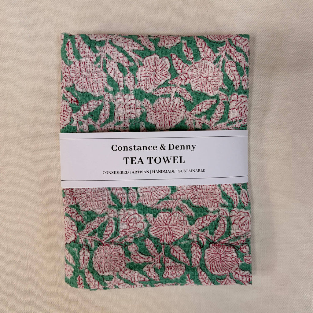Constance & Denny Botanical Drift Tea Towel