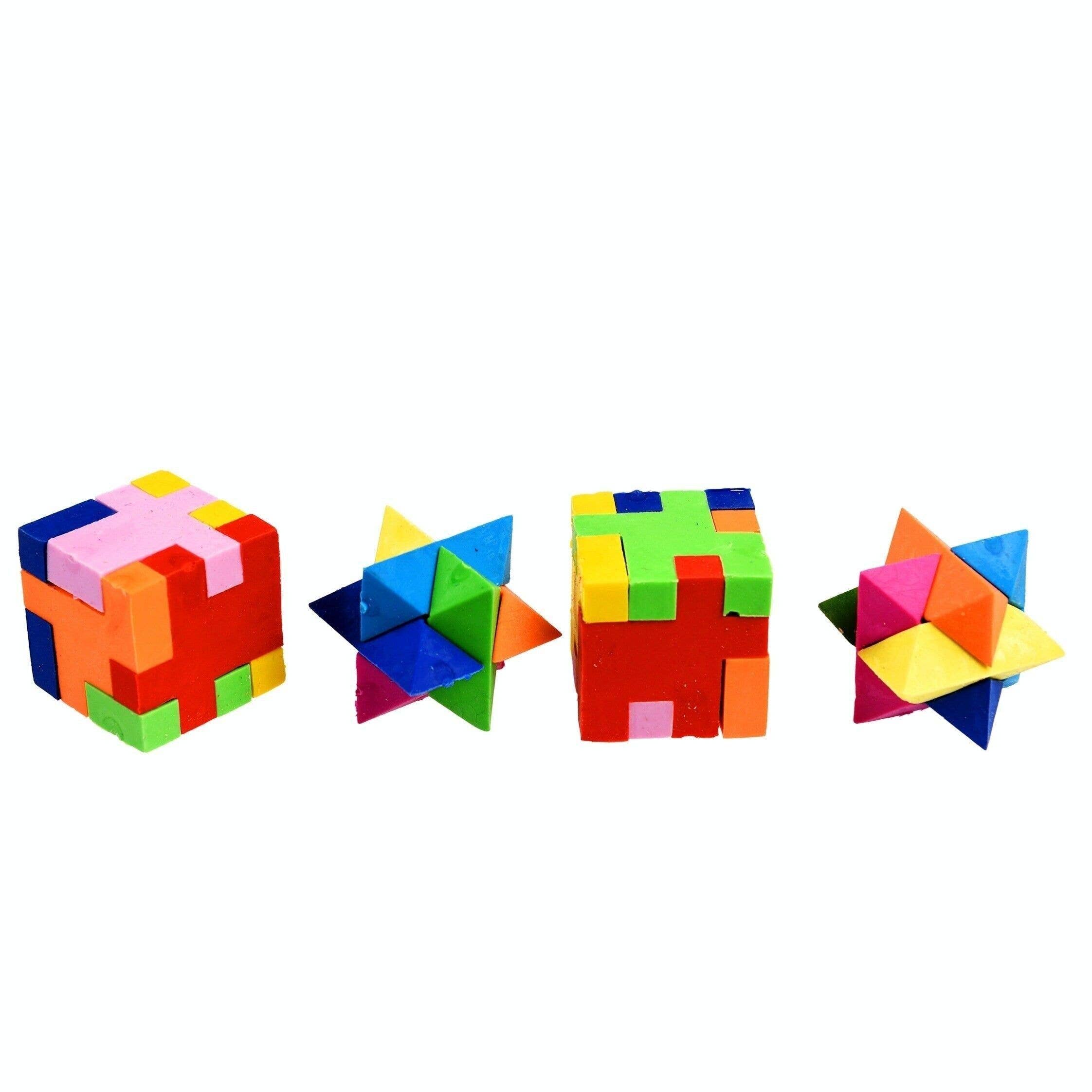 3D Puzzle Erasers