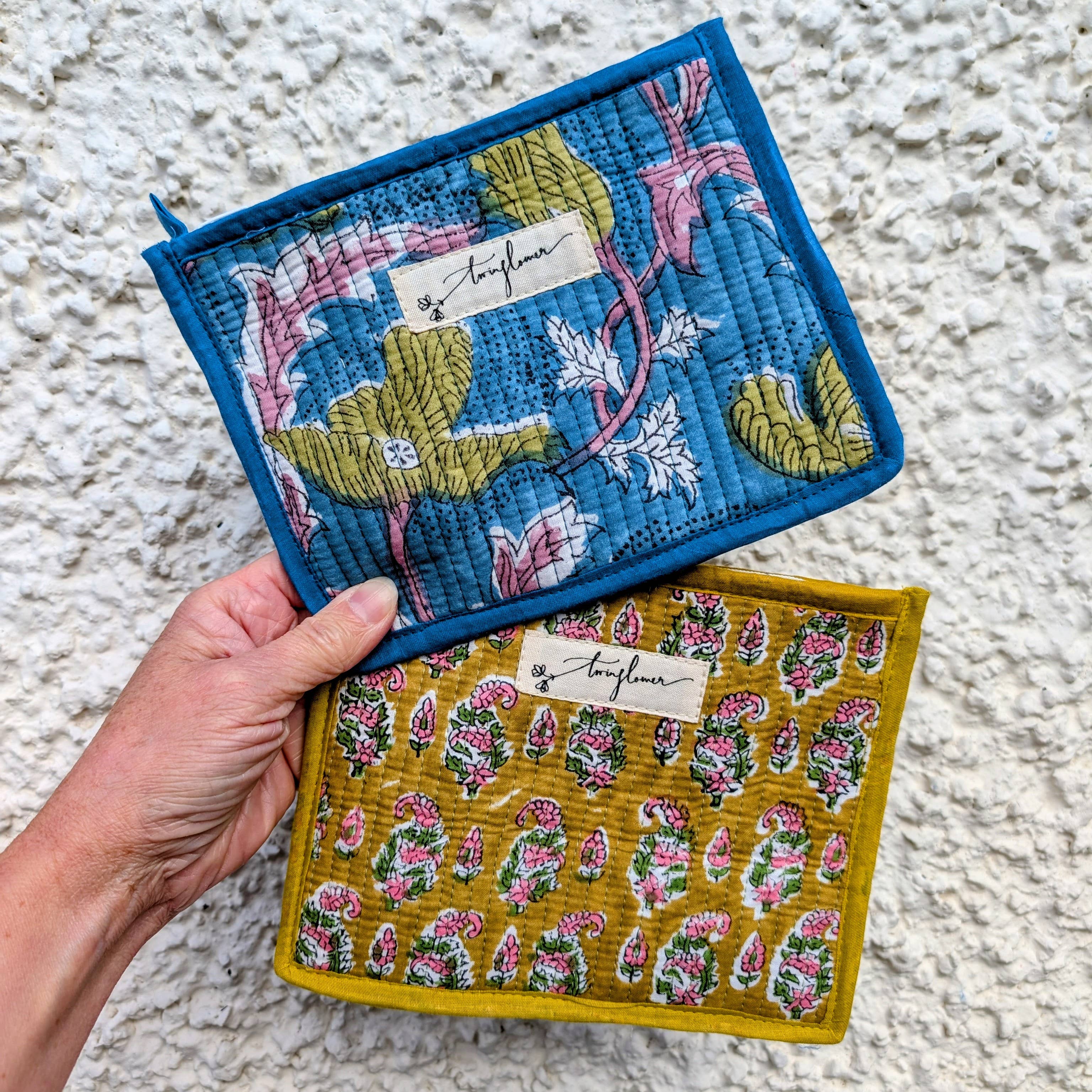 Pouch Cotton Twinflower