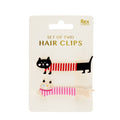 Cat Hair Clips x 2