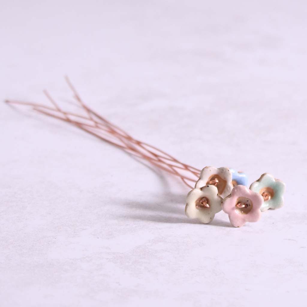 Medium Ceramic Flower Stem