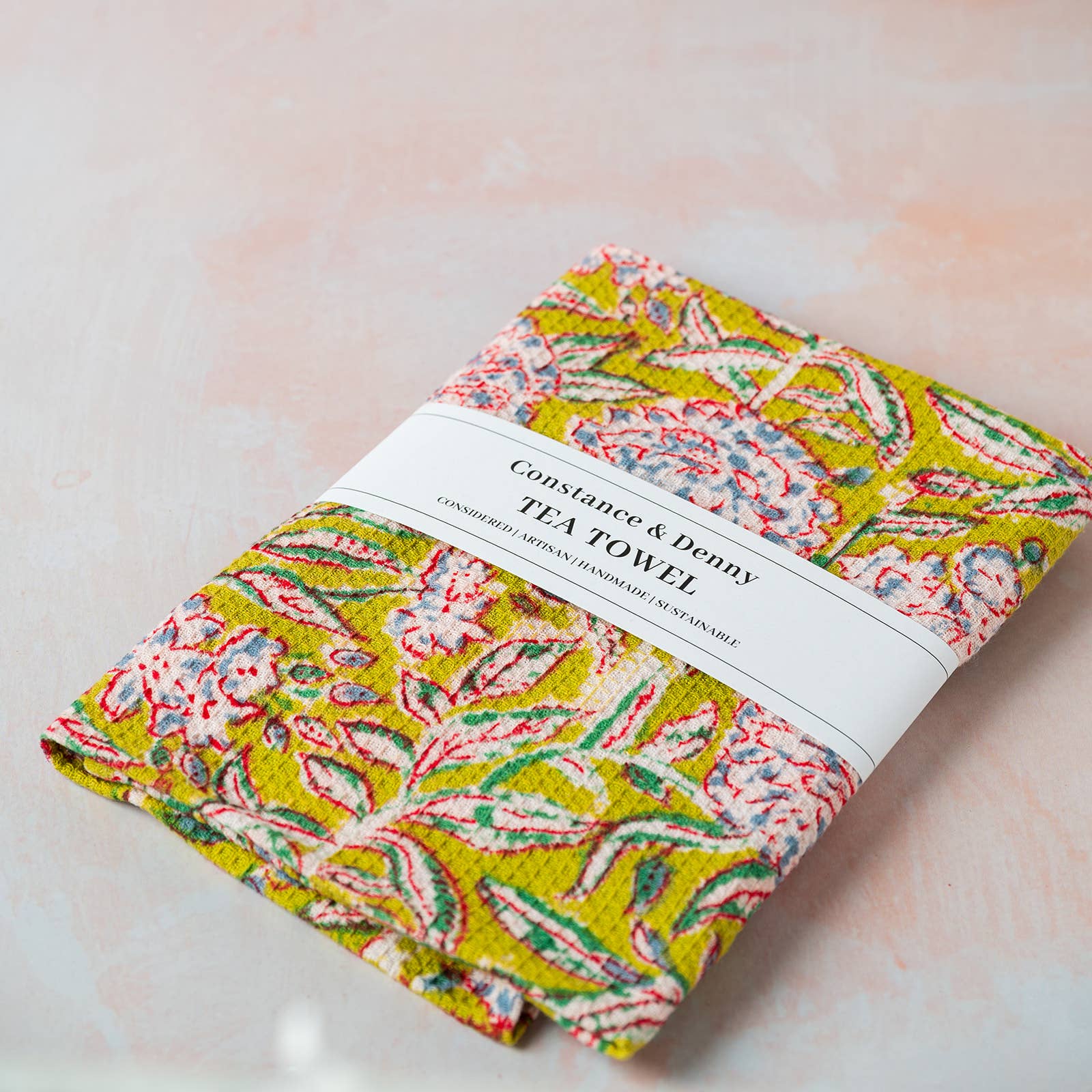 Constance & Denny Evergreen Tea Towel