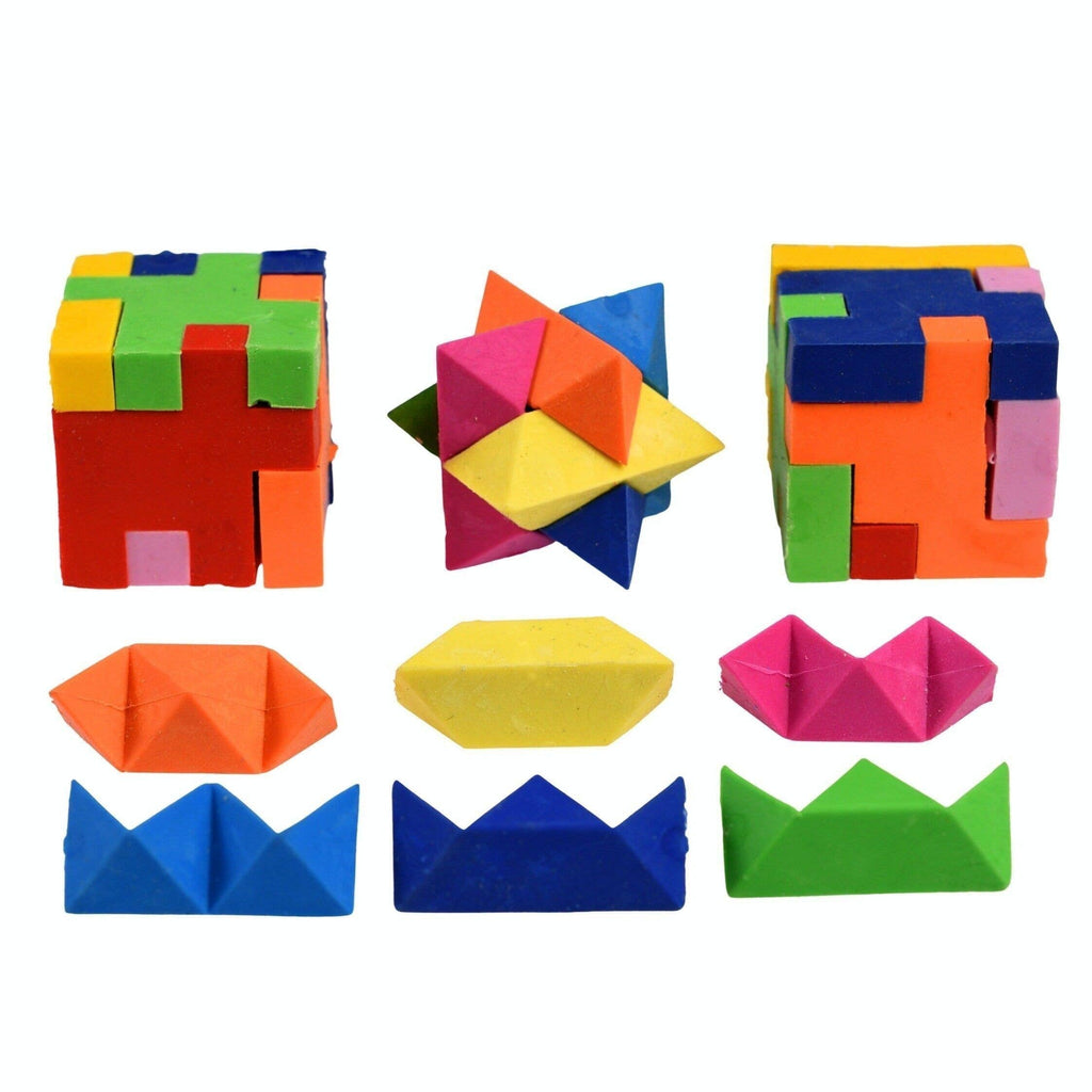 3D Puzzle Erasers
