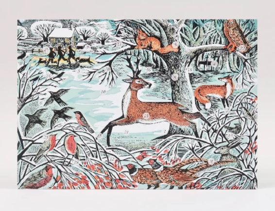 Advent Card Winter Woodland