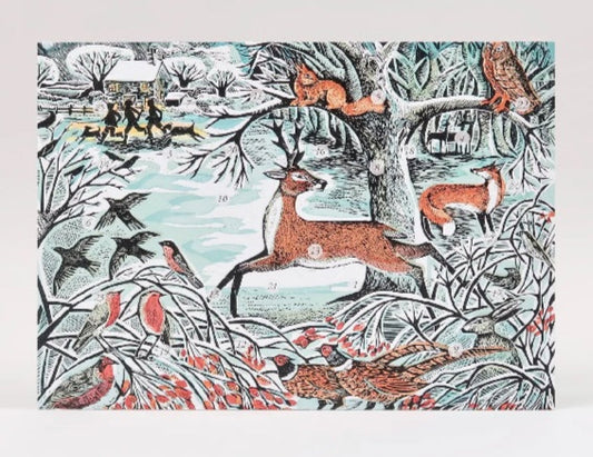 Advent Card Winter Woodland