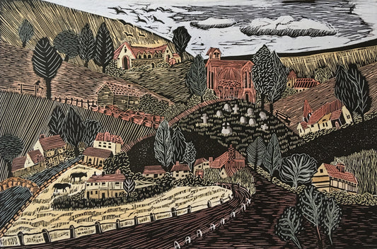 Chapel on the Hill - Framed