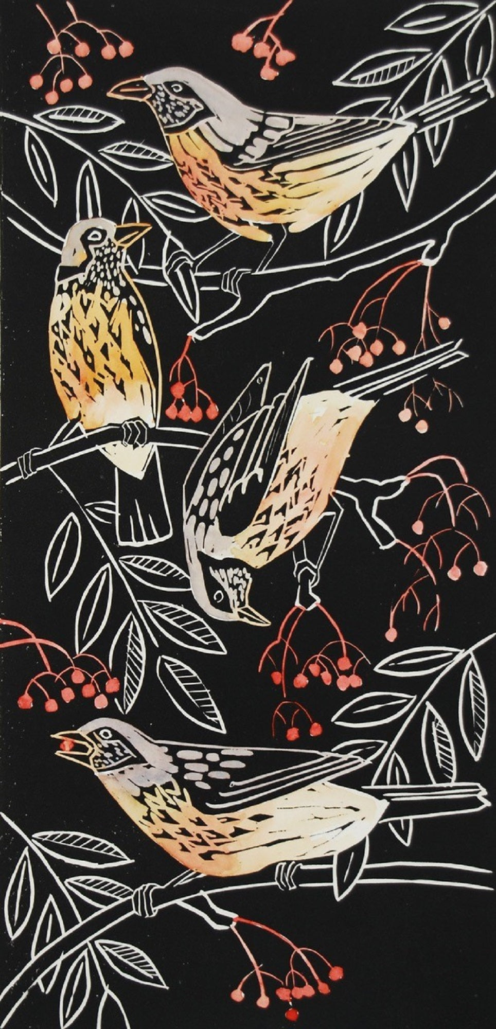 Fieldfares - Celia Lewis