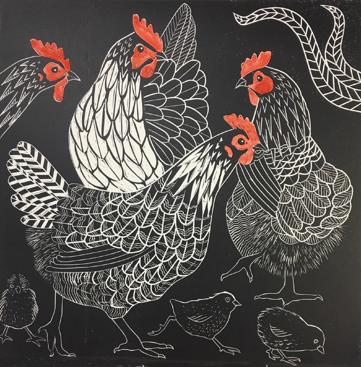 Hareem of Hens - Celia Lewis