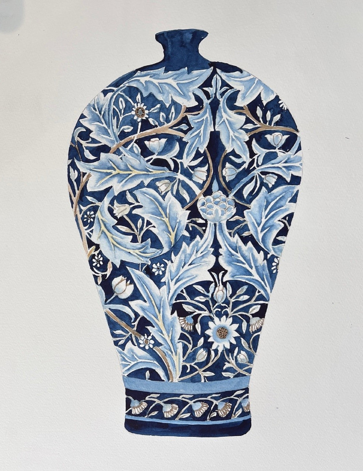 Membland Hall Tile - Celia Lewis