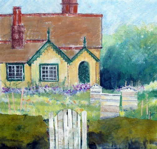 Bees in the Vegetable Garden - Christine Hopkins