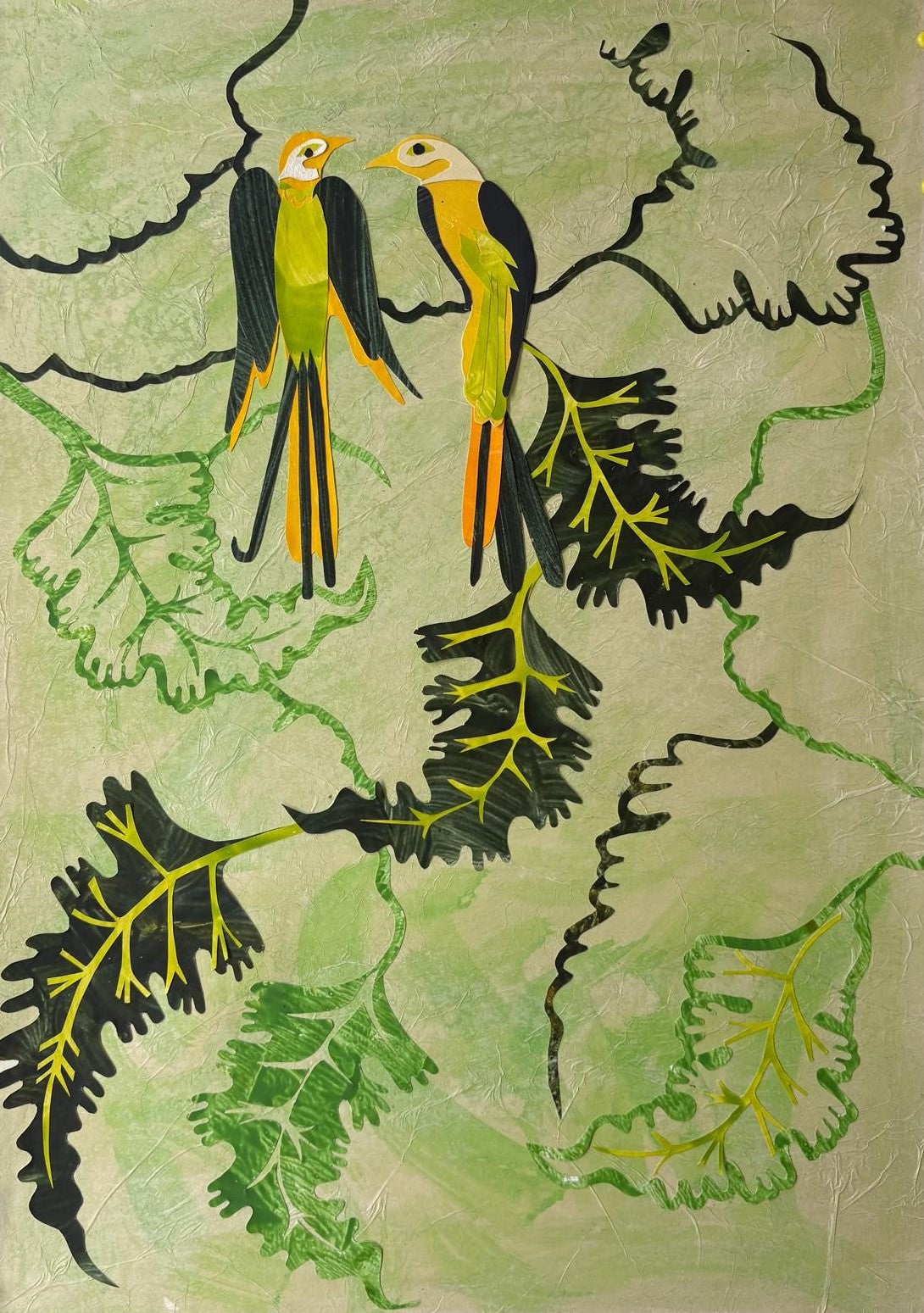 Hiding in the Vines - Claire Worthington
