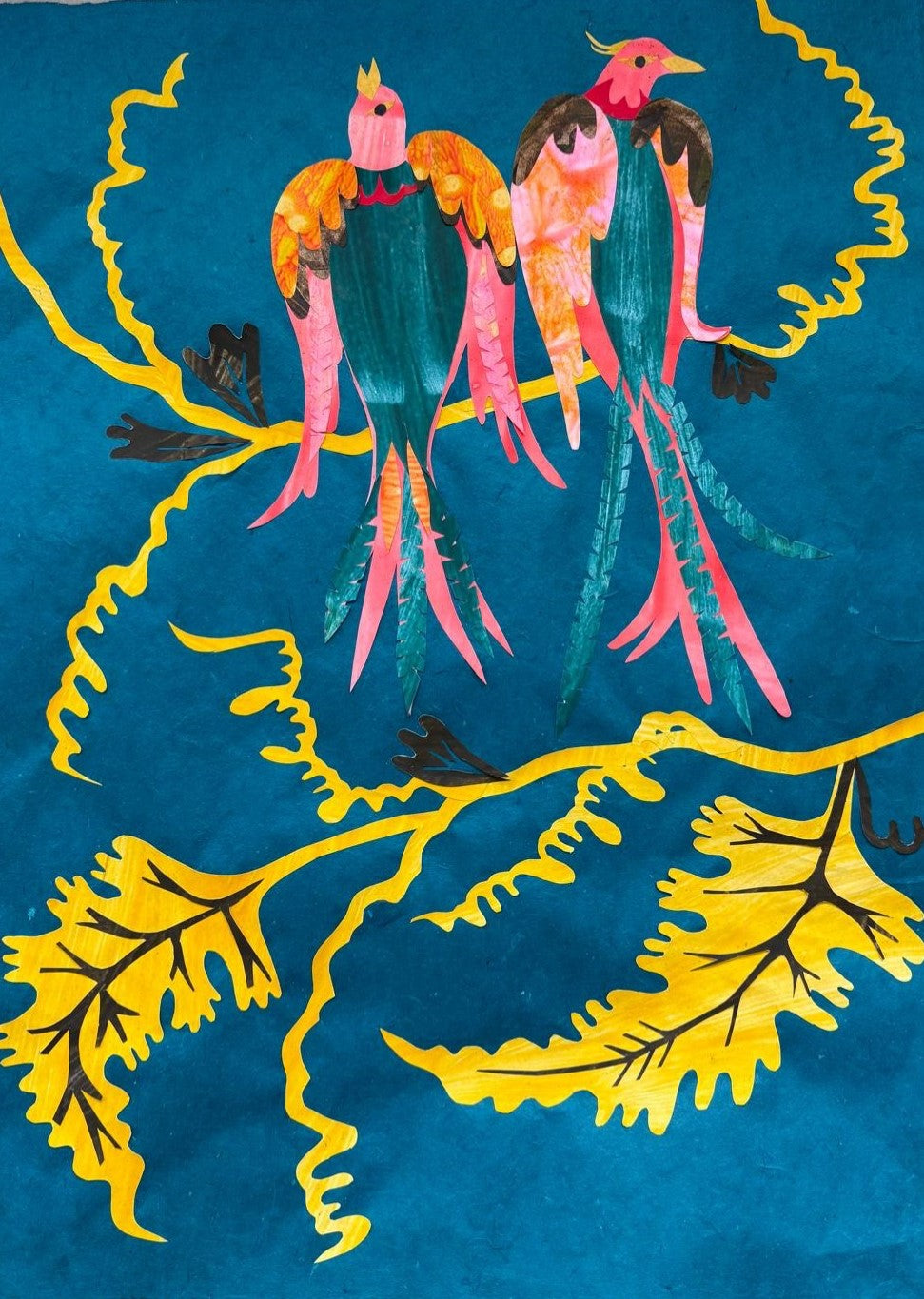 Indian Love Birds - Claire Worthington