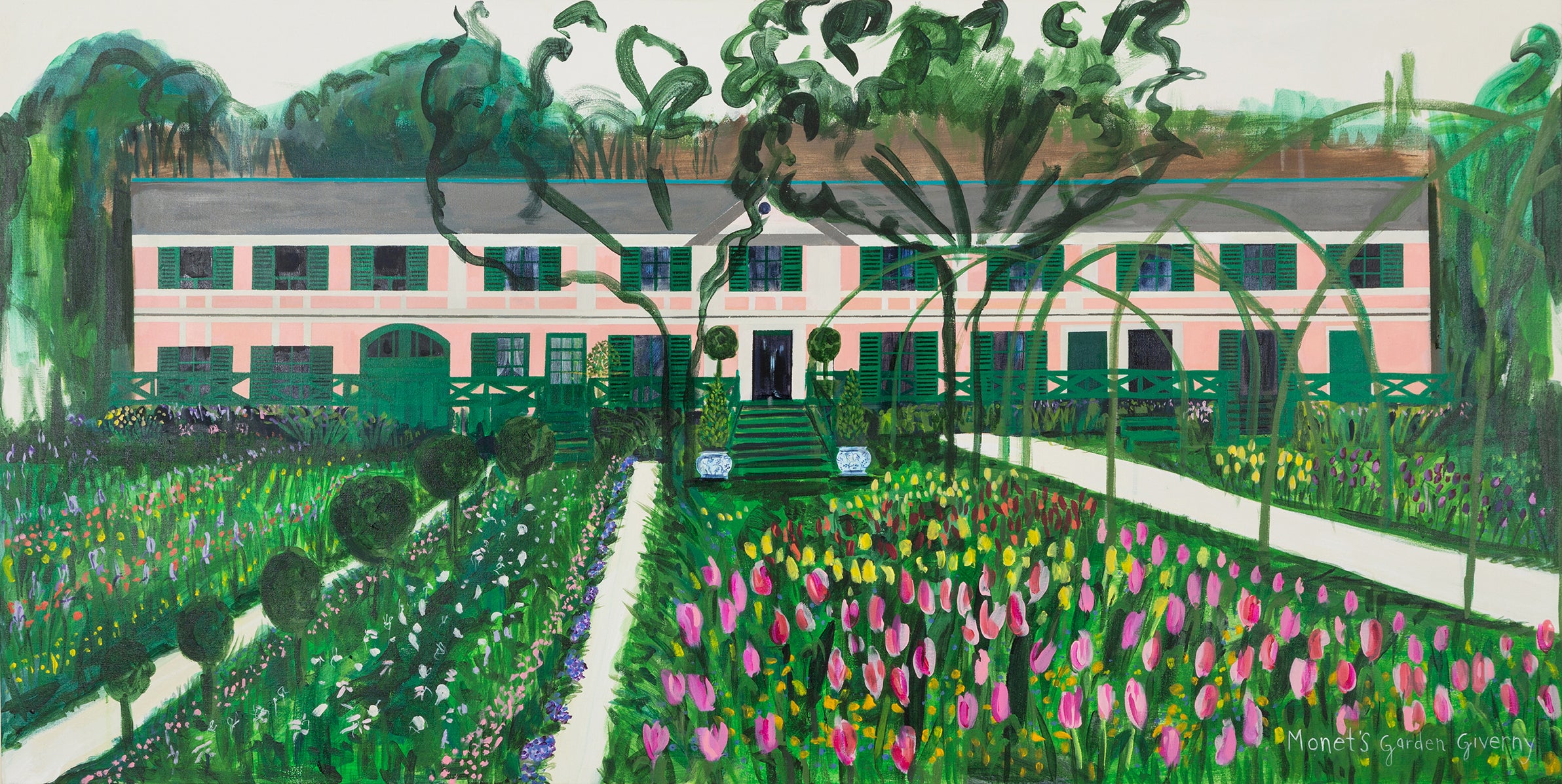 Monet's Garden, Giverny - Clare Haxby