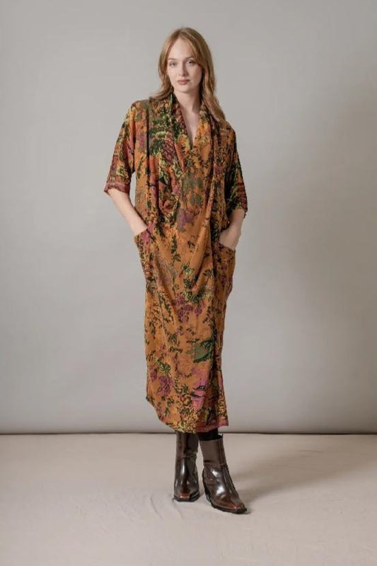 Dress Rachel China Tree Cigar S/M