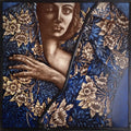 Woman with Tulip & Willow - Fabrizia Bazzo