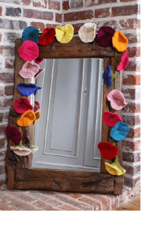 Felt Flower Garland