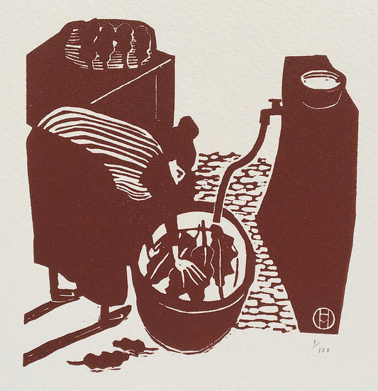 Washing the Spinach - Helen Murgatroyd