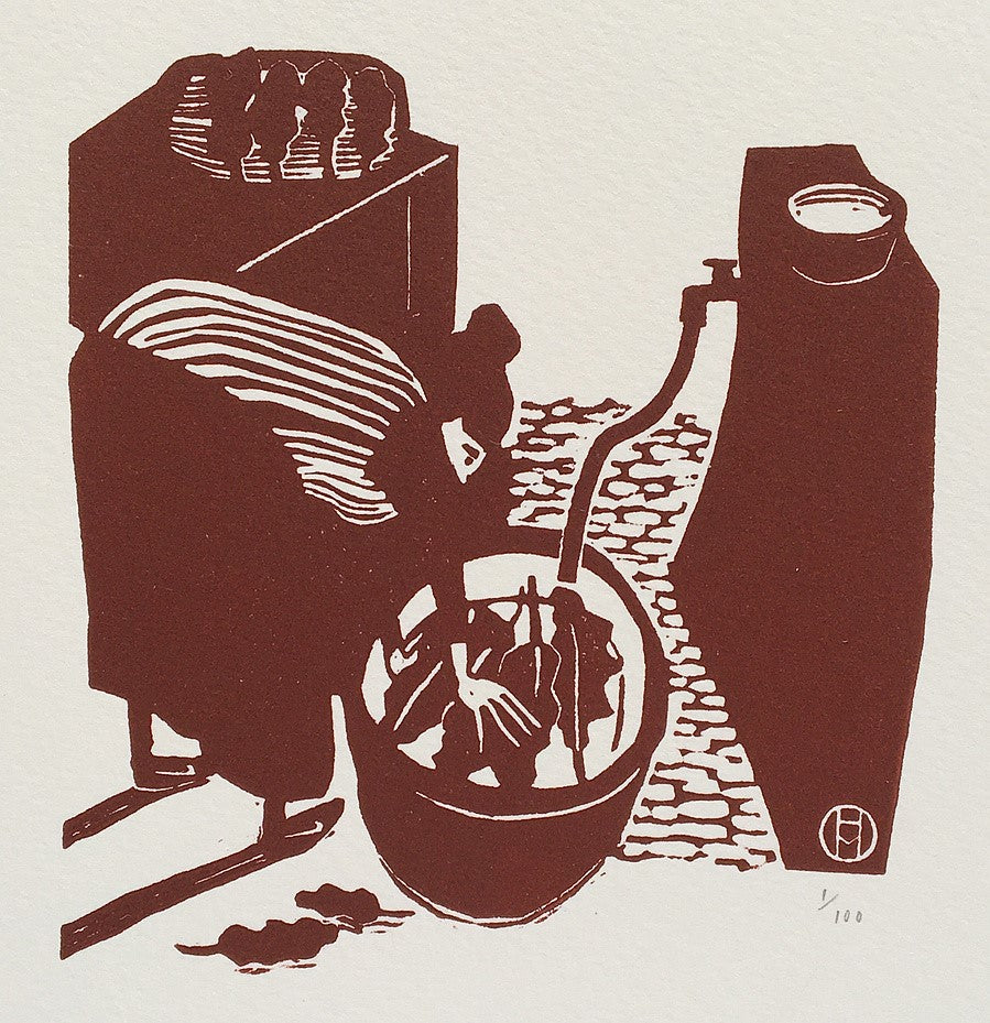 Washing the Spinach - Helen Murgatroyd