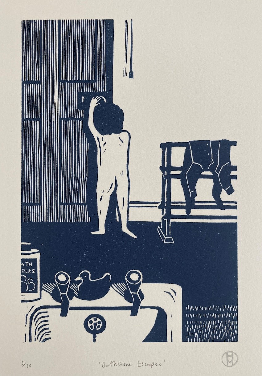 Bathtime Escapee - Helen Murgatroyd