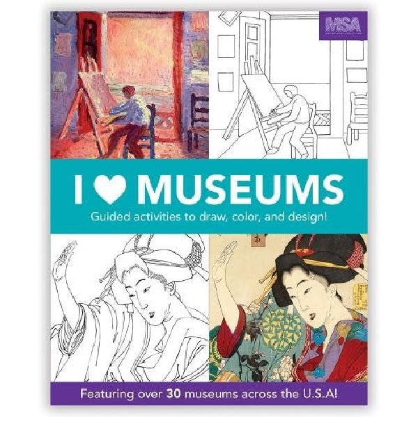 I Love Museums Activity Book