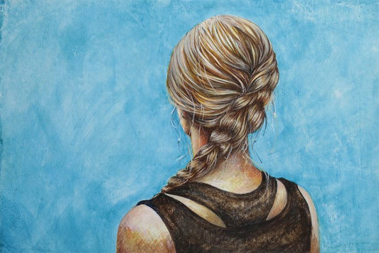 The Girl with the Plaited Hair - Jill Iliffe
