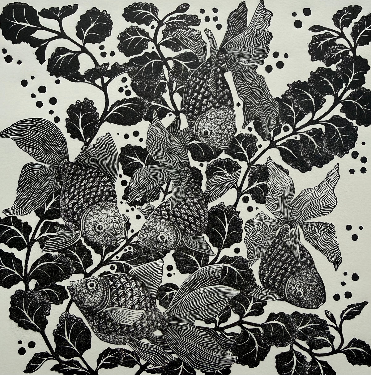 The Aquarium - Julia Timmins (unframed)