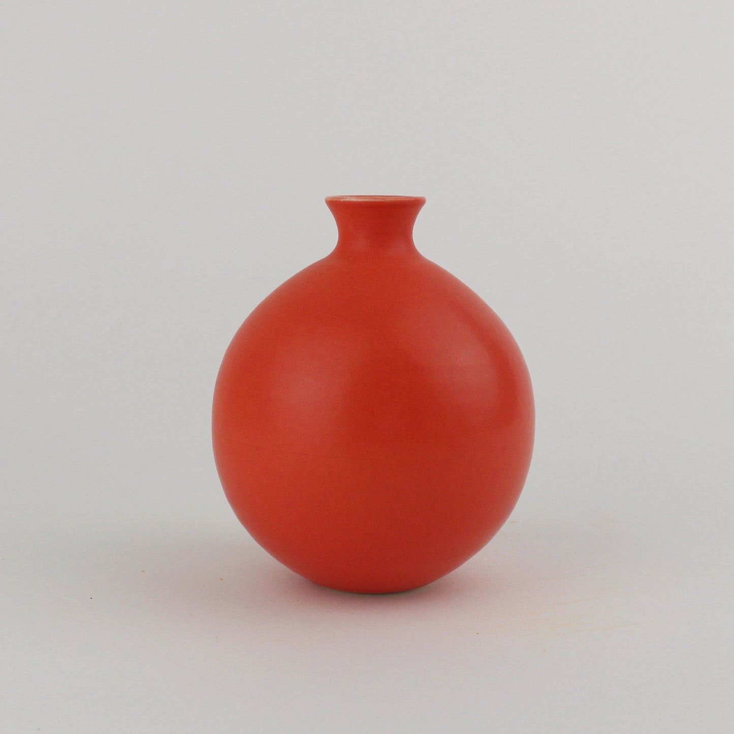 Ceramic Vase Oval Chili Orange LB277