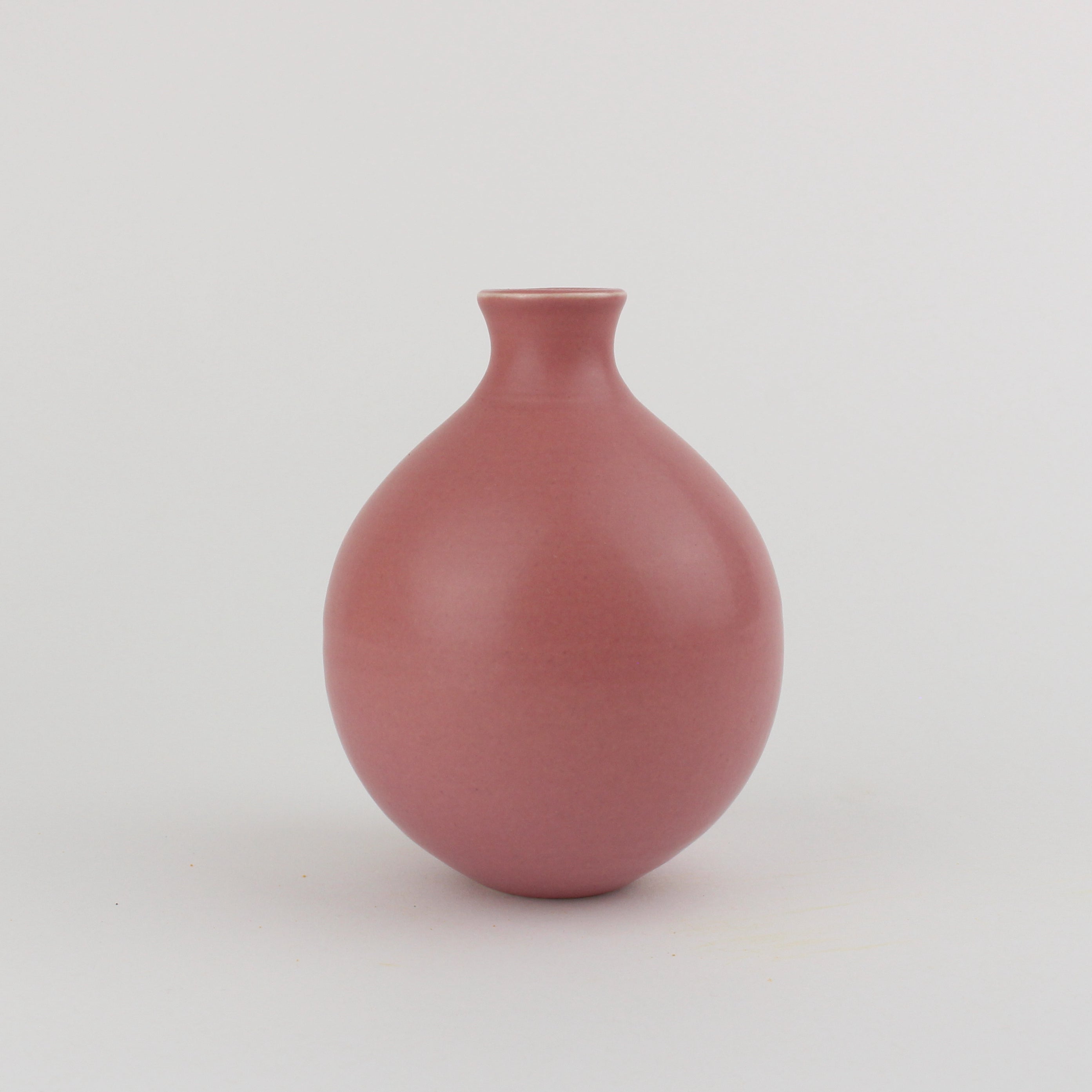Ceramic Vase Oval Rose Pink LB278