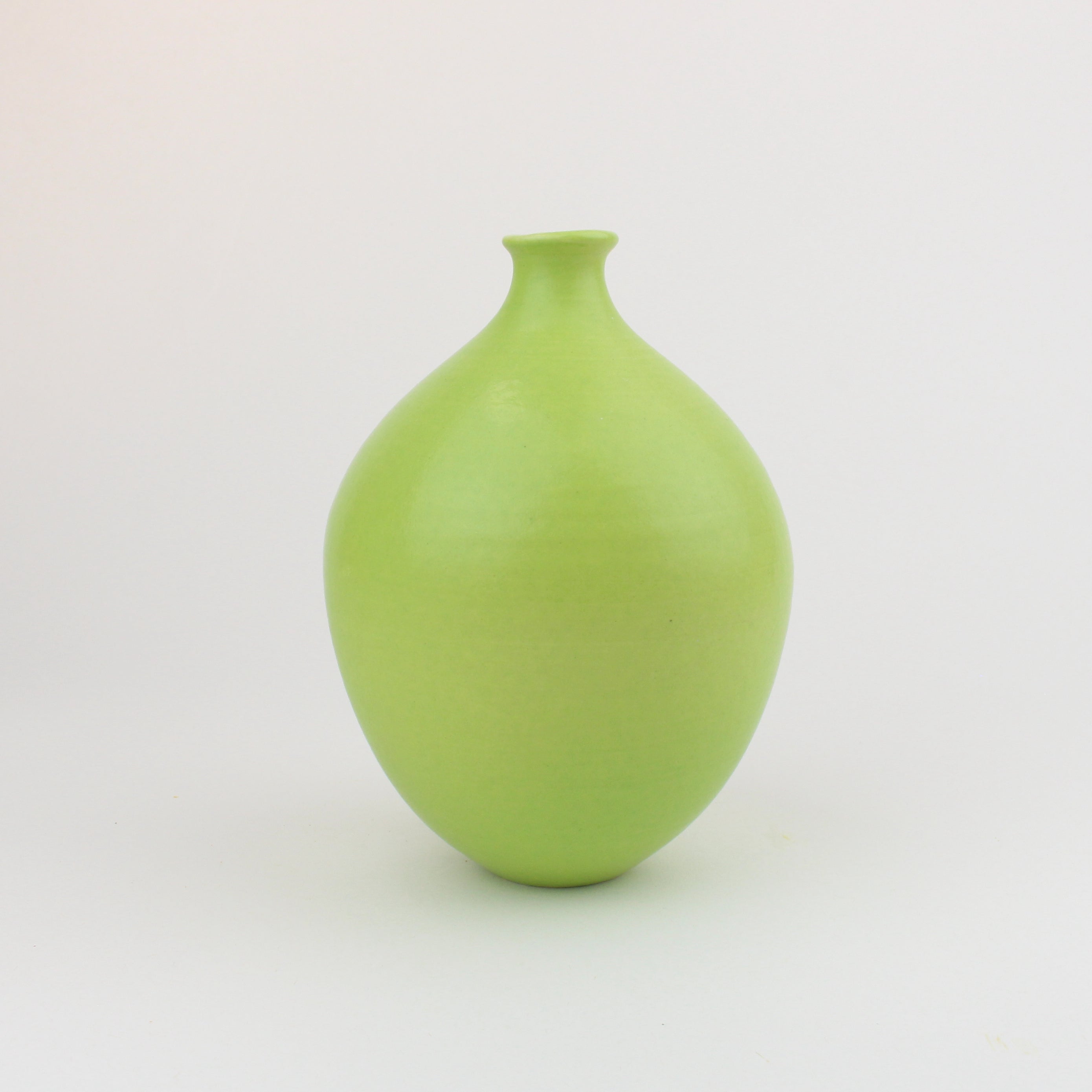 Ceramic Vase Oval Citrus Green LB280