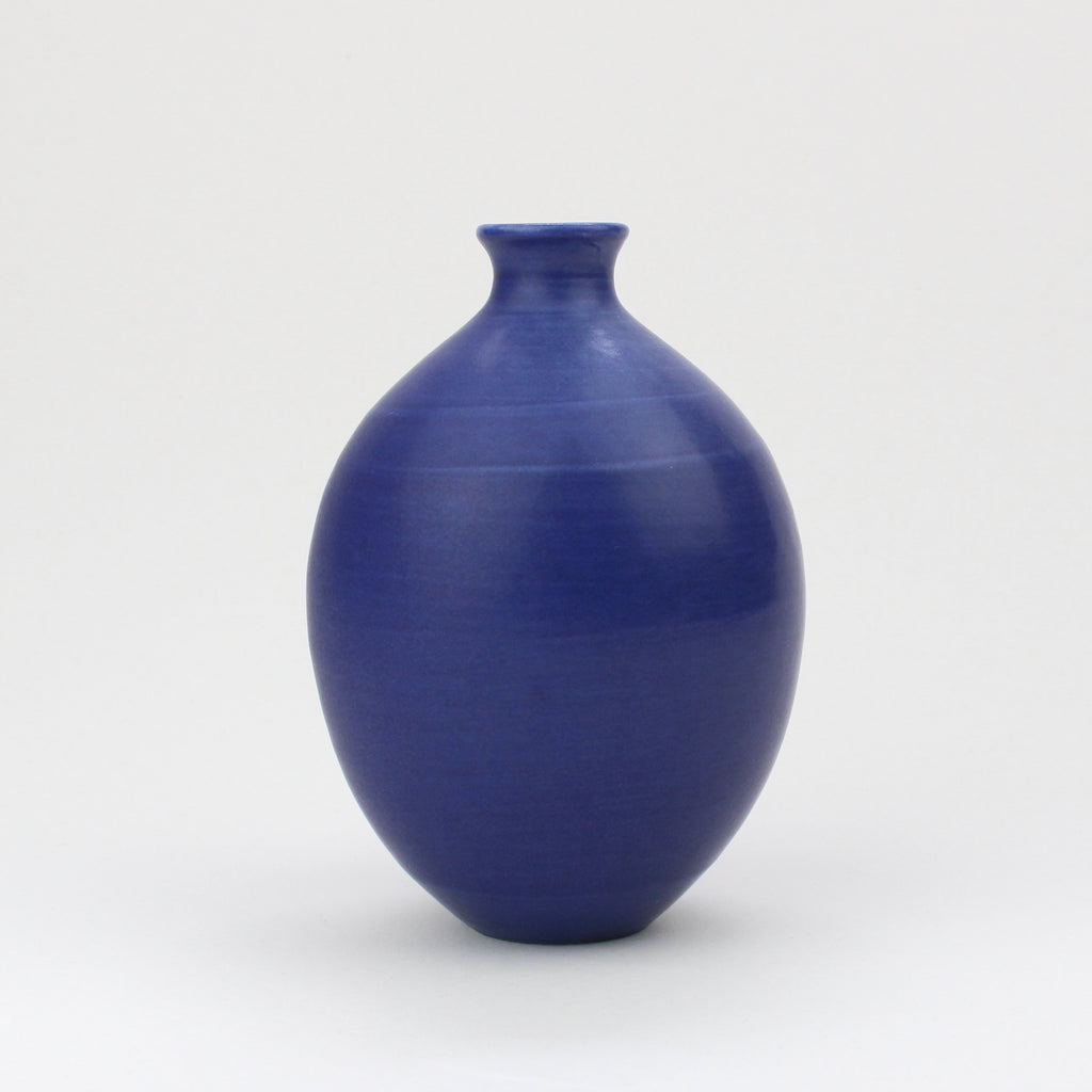 Lucy Burley Vase Cornflower Oval