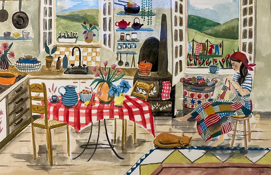 Patchwork Kitchen - Laura Page