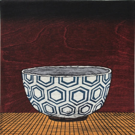 White Hexagon Tea Bowl - Nana Shiomi