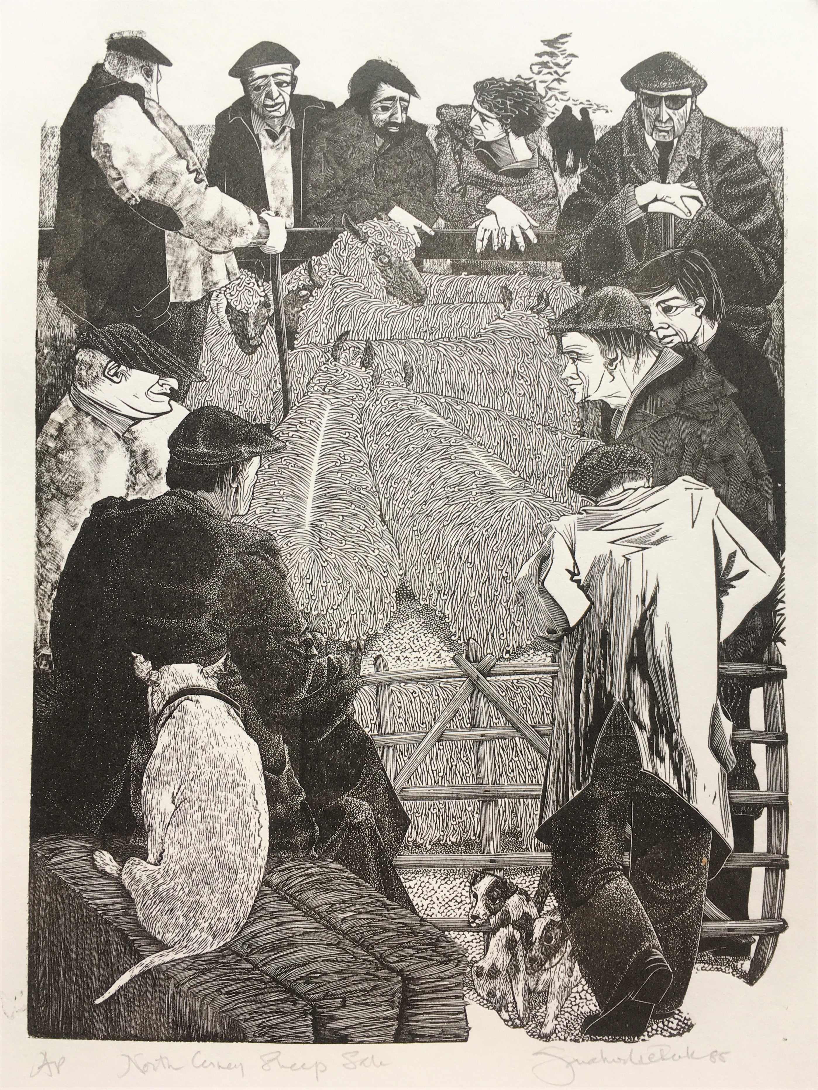 North Cerney Sheep Sale - Sarah van Niekerk