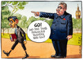 Go! And take those ridiculous trousers with you!