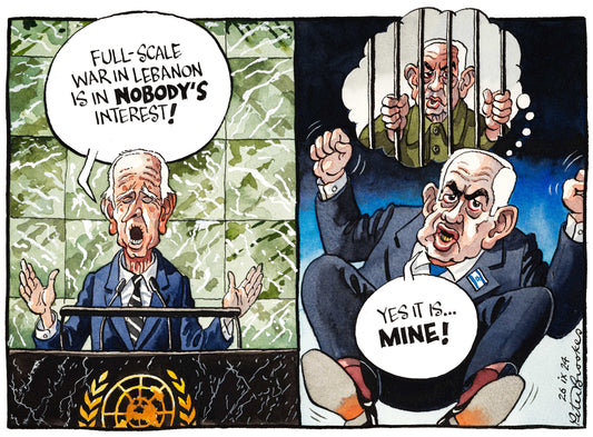 Full scale war in Lebanon