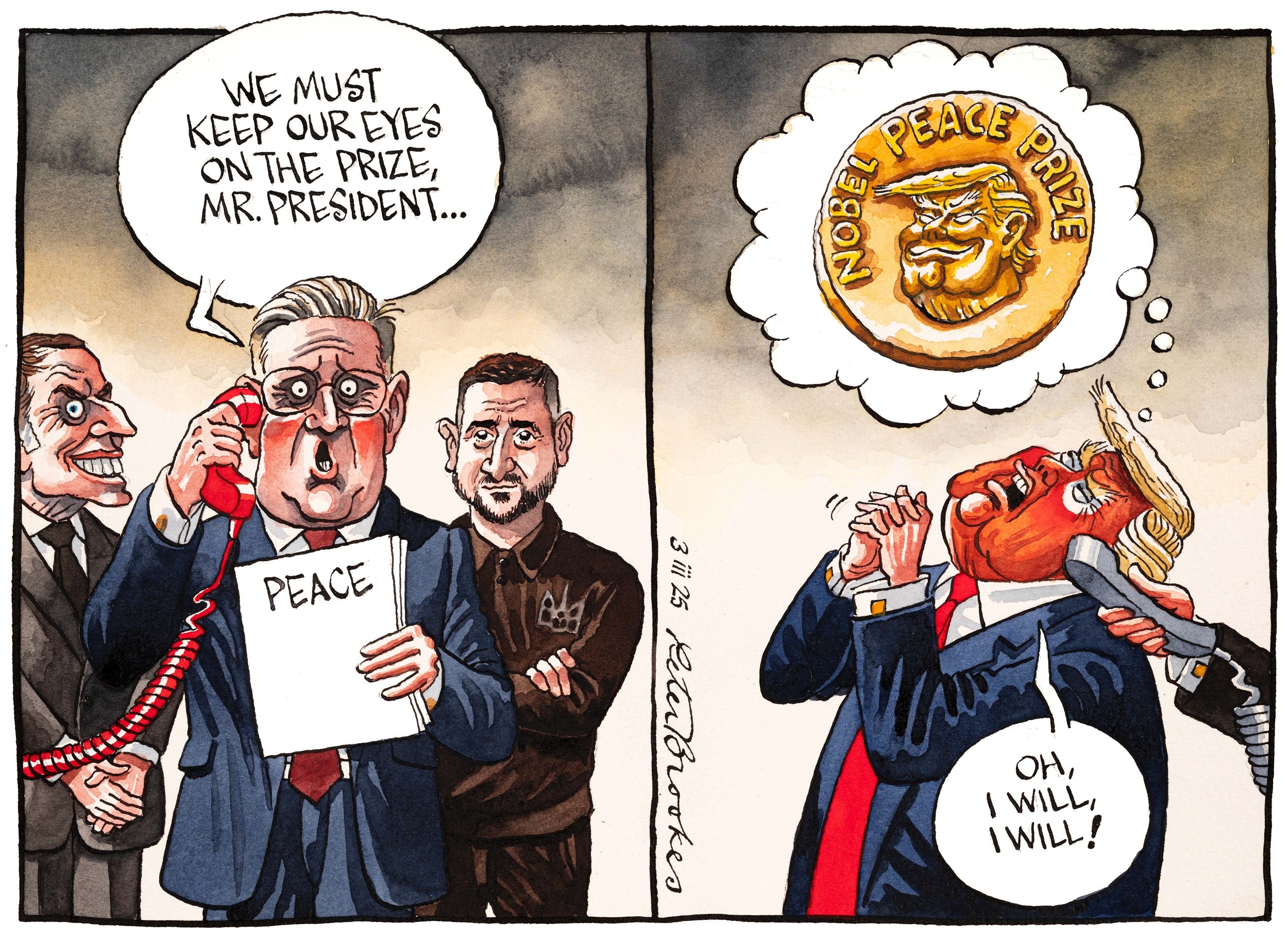 We Must Keep Our Eyes On the Prize, Mr President...