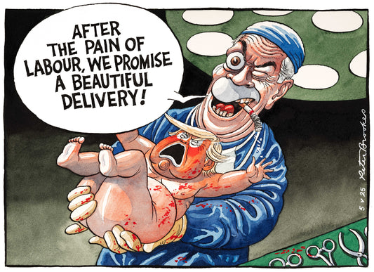 After the pain of Labour