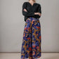 Palazzo Pants Climbing Peacock Blue L