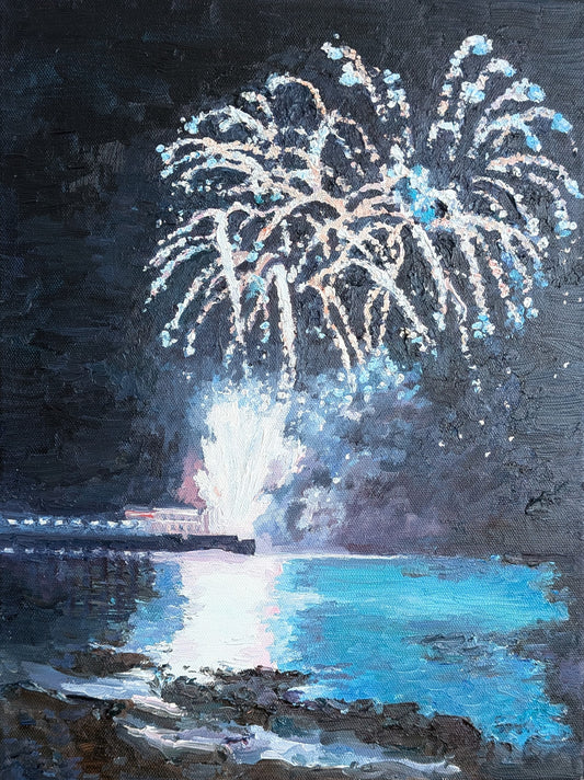 Pier Fireworks I - Stuart Stanley