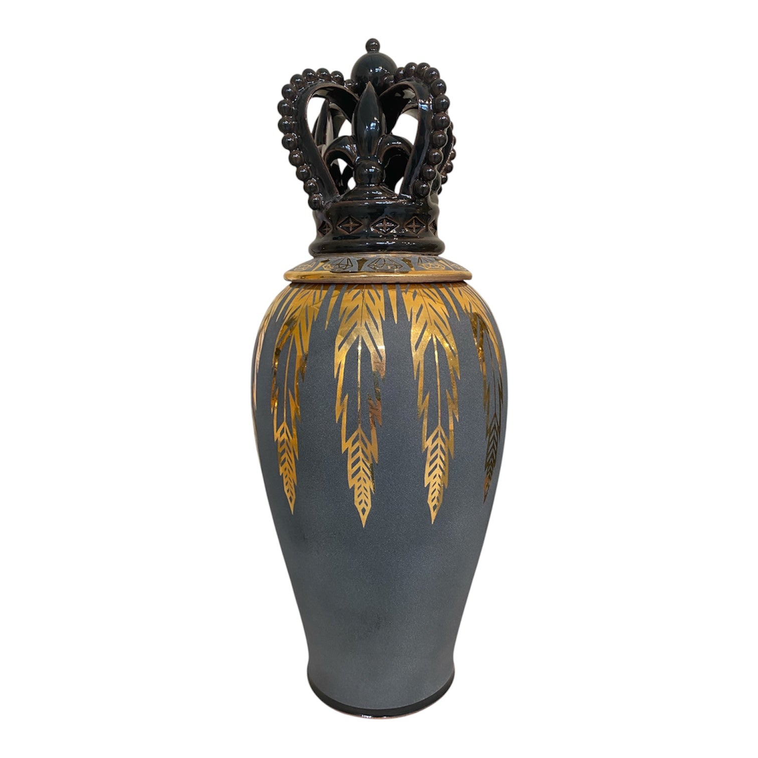Crown Topped Jar - Rich Miller