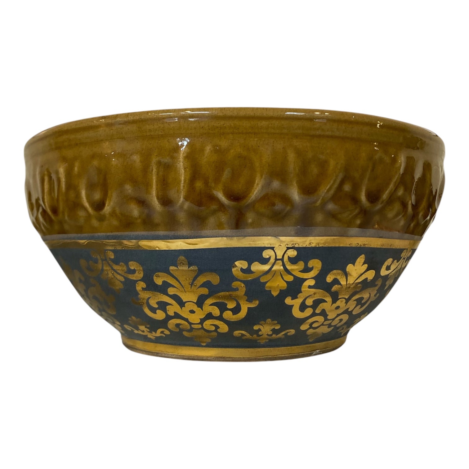 Large Patterned Bowl - Rich Miller