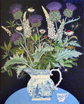 Cardoons with Lupins - Rosalinda Kightley