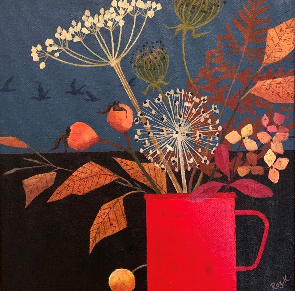 Red Mug - Rosalinda Kightley