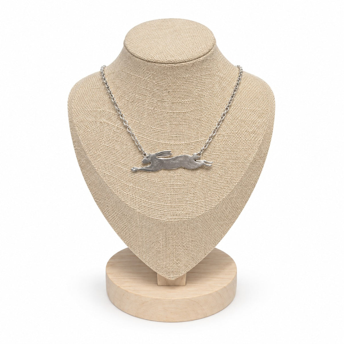 Silver Rabbit Necklace