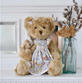 Teddy with Baby in a Floral Dress