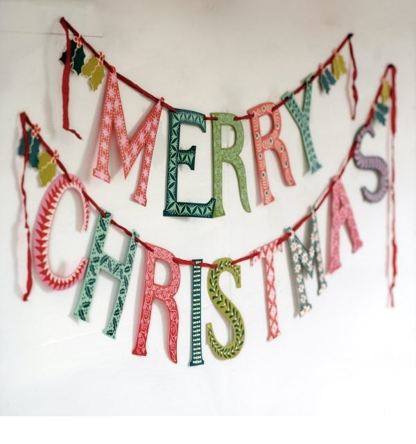 Cambridge Imprint Merry Christmas Banner