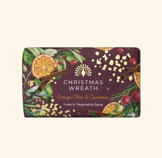 Christmas Wreath Soap Bar